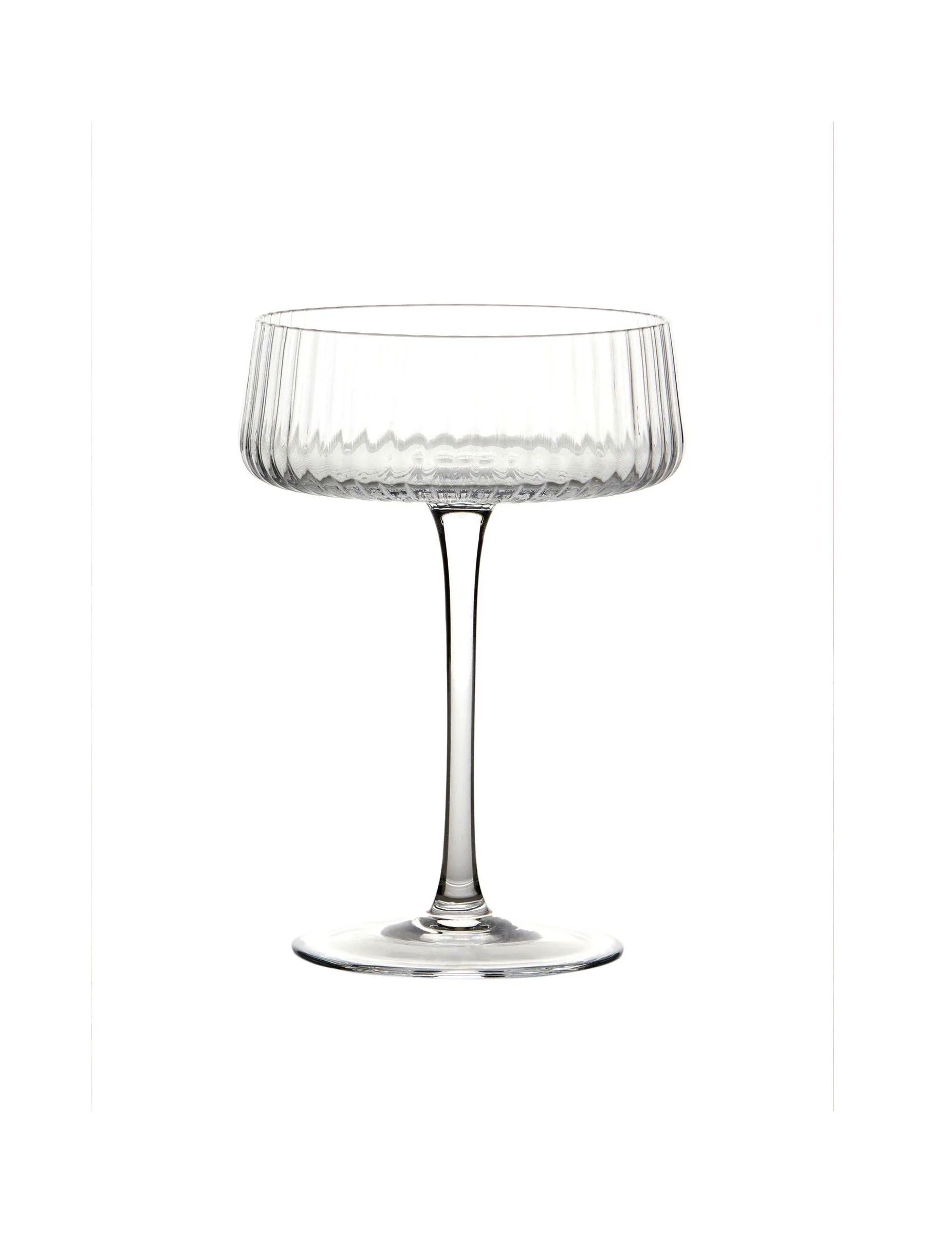 Anton Studio Designs Set of 2 Empire Champagne Saucers