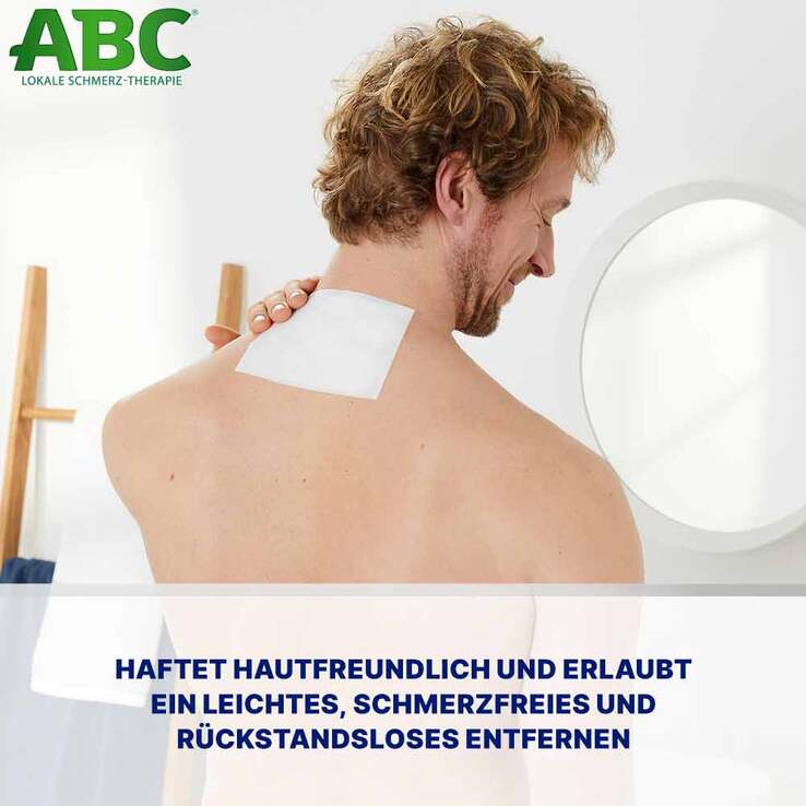 ABC Wärme-Pflaster sensitive-Vlies Hansaplast med, 4 St