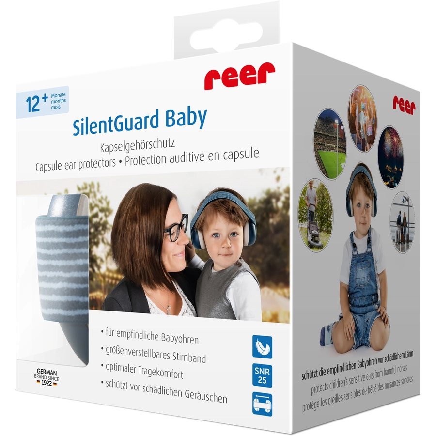 reer Kapselgehörschutz für Babys SilentGuard, blau