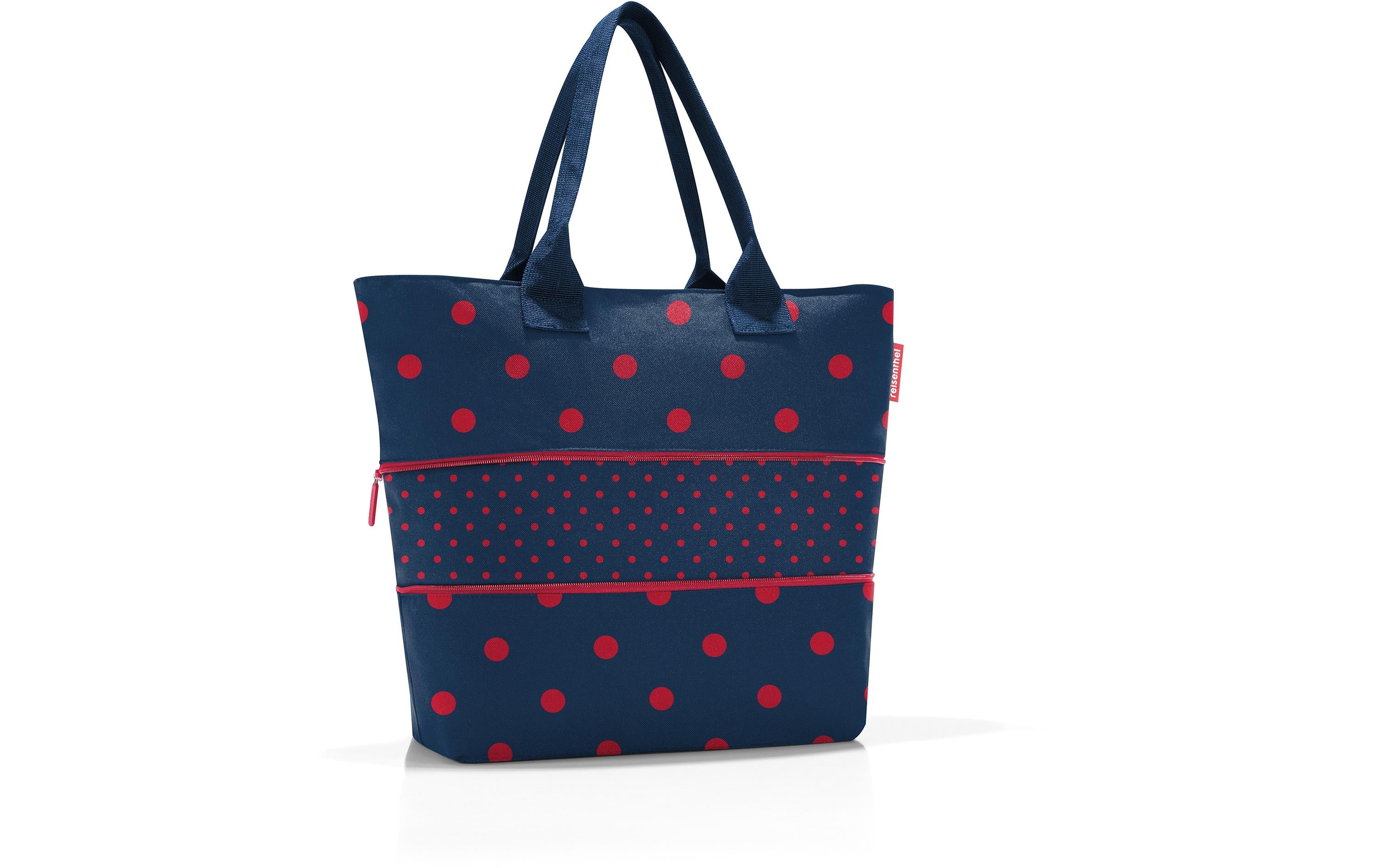 Tasche Shopper e1 Mixed Dots RedSchultertasche zum Einkaufen