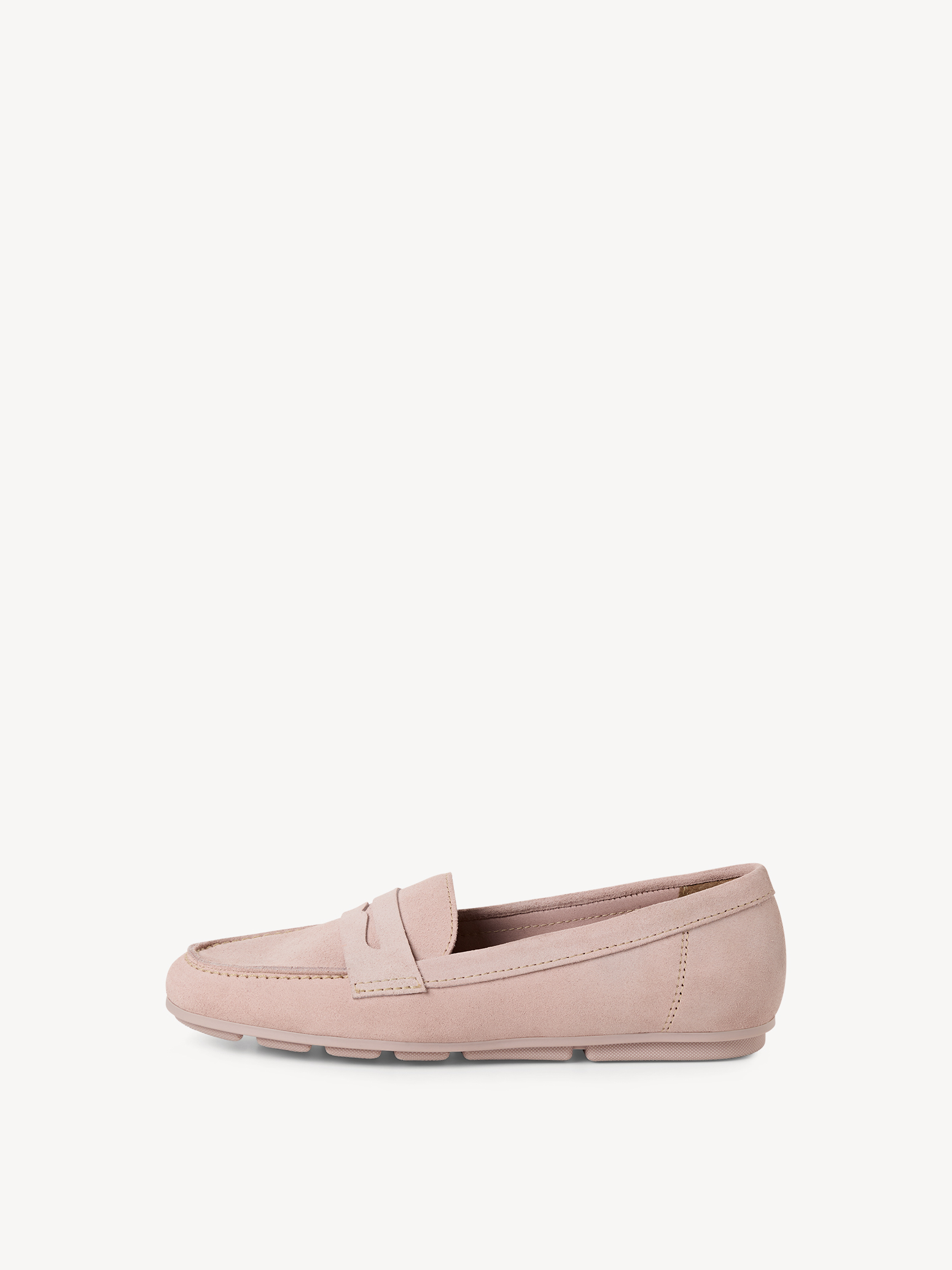 Leren Instappers - roze