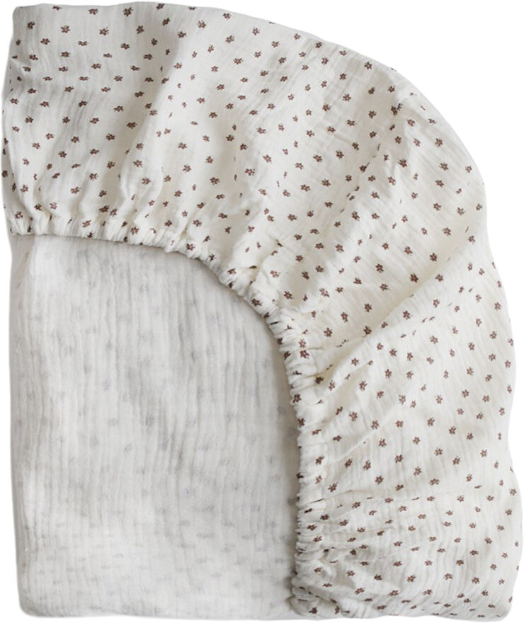 Mushie Mushie kuvertlagen til babyseng - Bloom Bloom