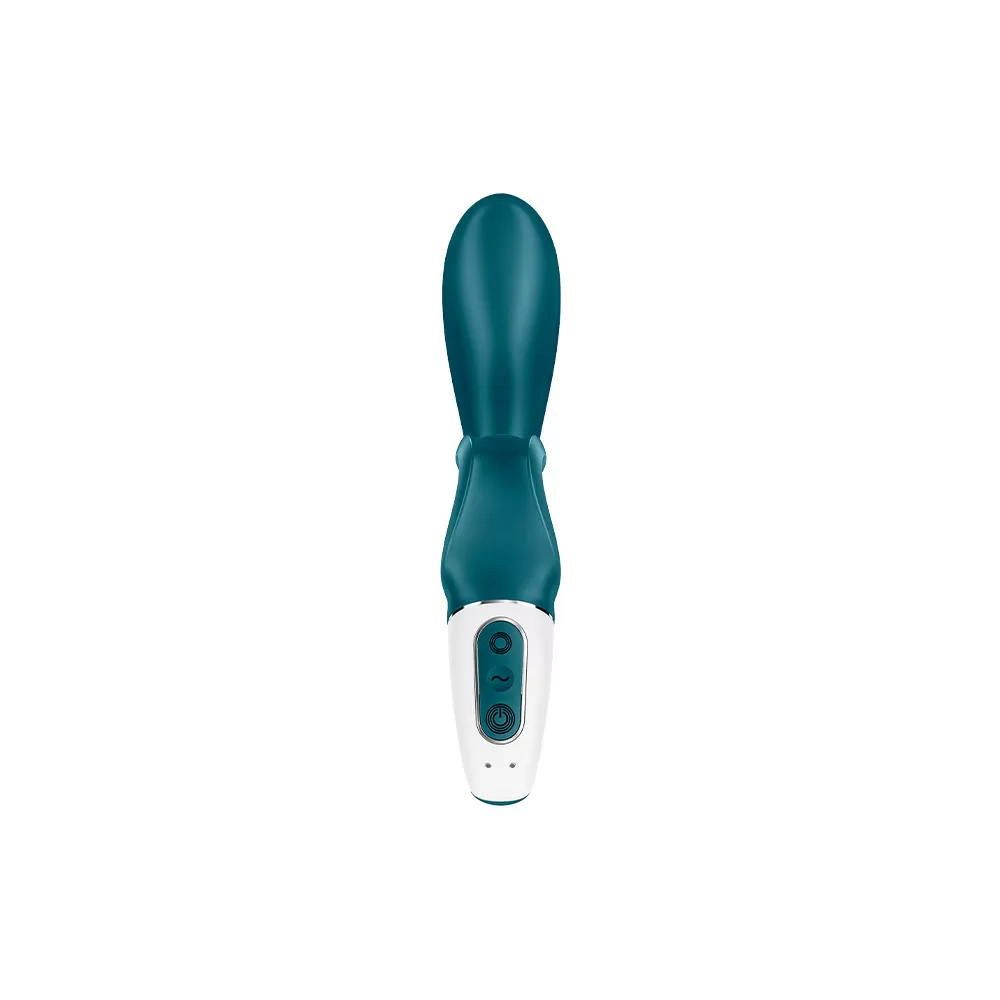 Satisfyer Hug Me Vibrator - Gray/Blue