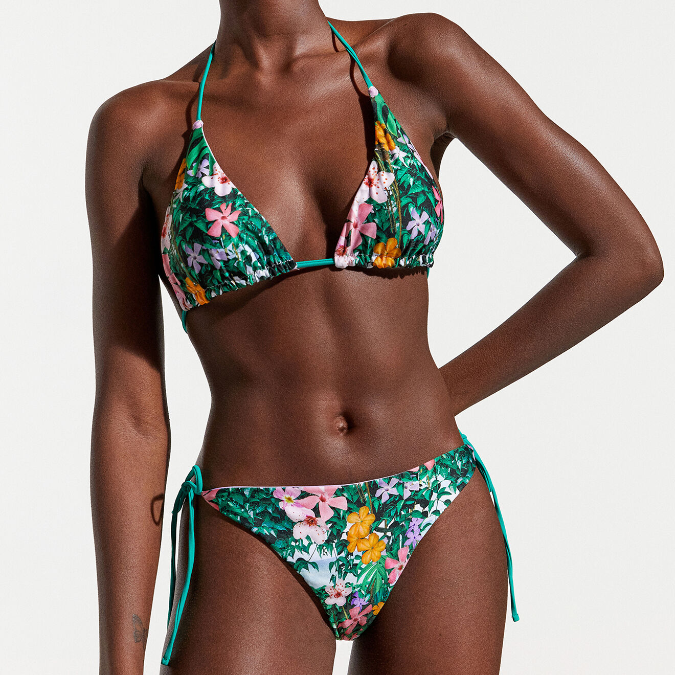 Desigual Haut de maillot de bain Lara vert