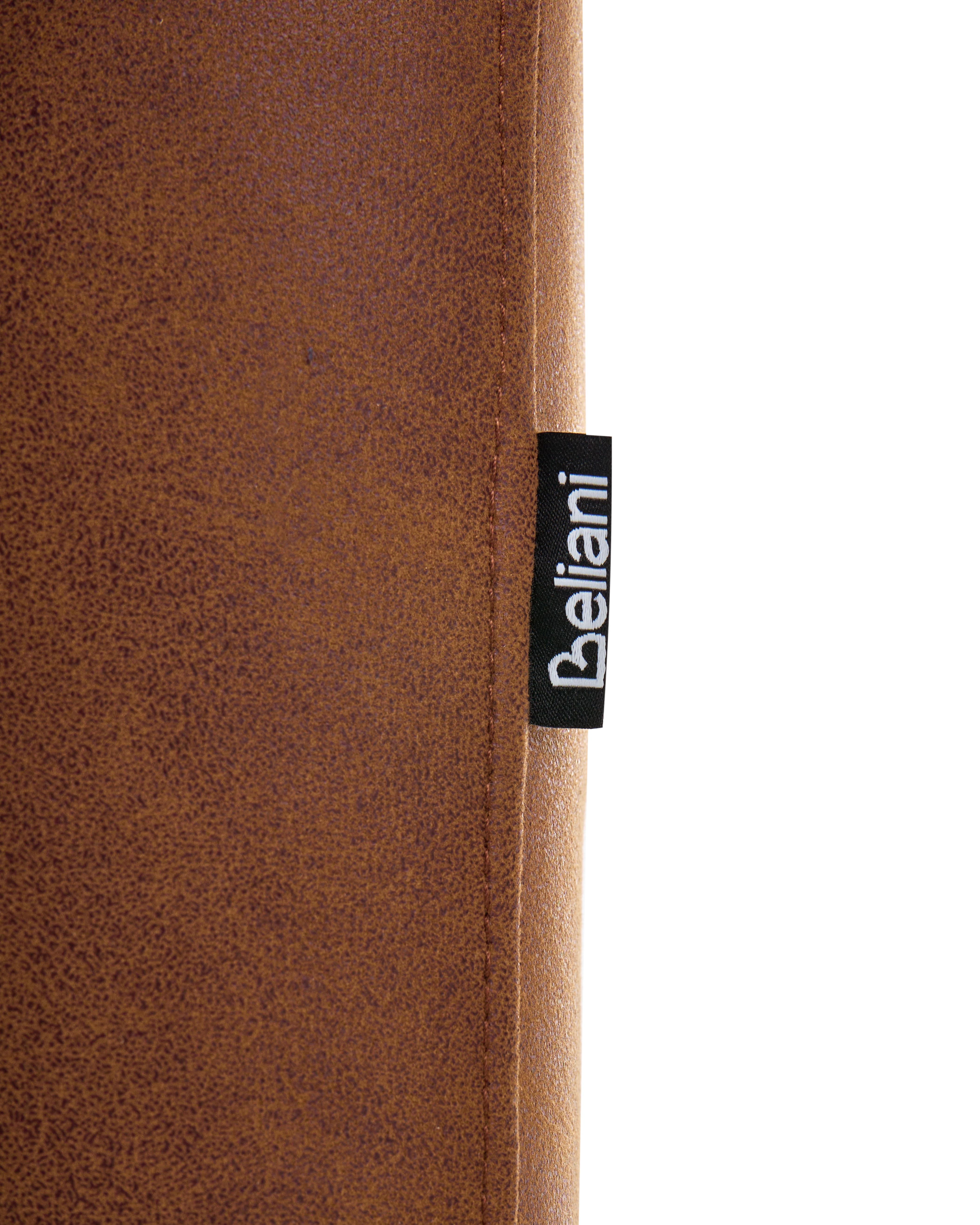 Fauteuil SOVIK Kunstleer Bruin