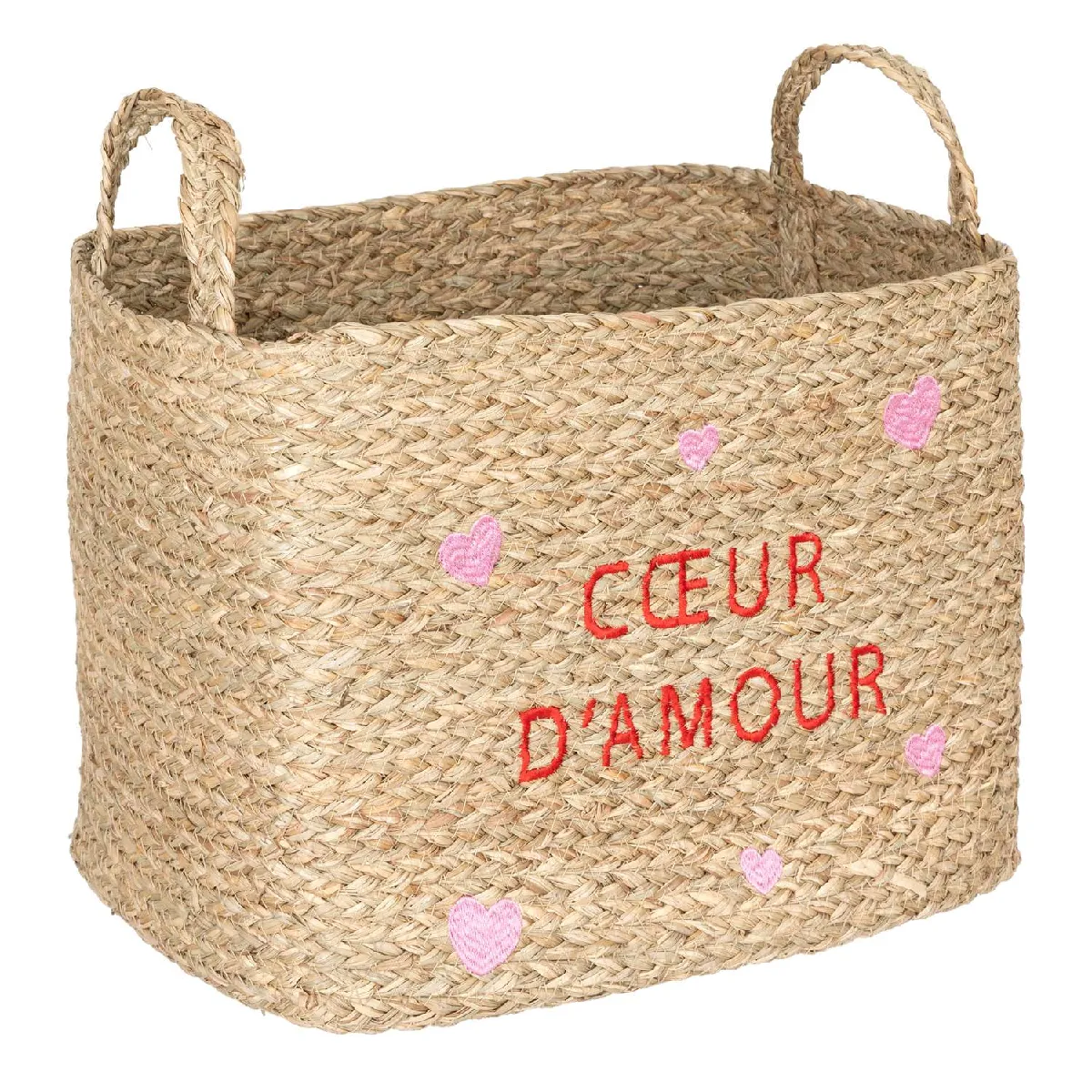 Atmosphera, Createur D'Interieur Atmosphera Lot de paniers en osier - Beige - Set 3 pièces
