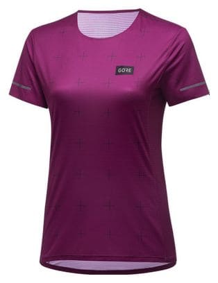 Maillot Manches Courtes Gore Wear Context Daily Femme Violet