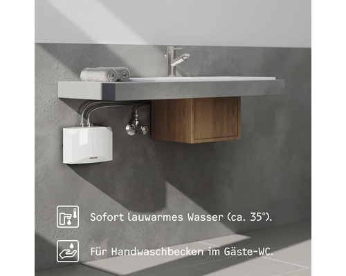Stiebel Eltron DNM 6 5,7kW kleine doorstroomverwarmer