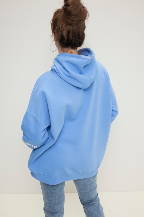 Hoodie, Kapuzensweater, very oversized, Ballon-Langarm