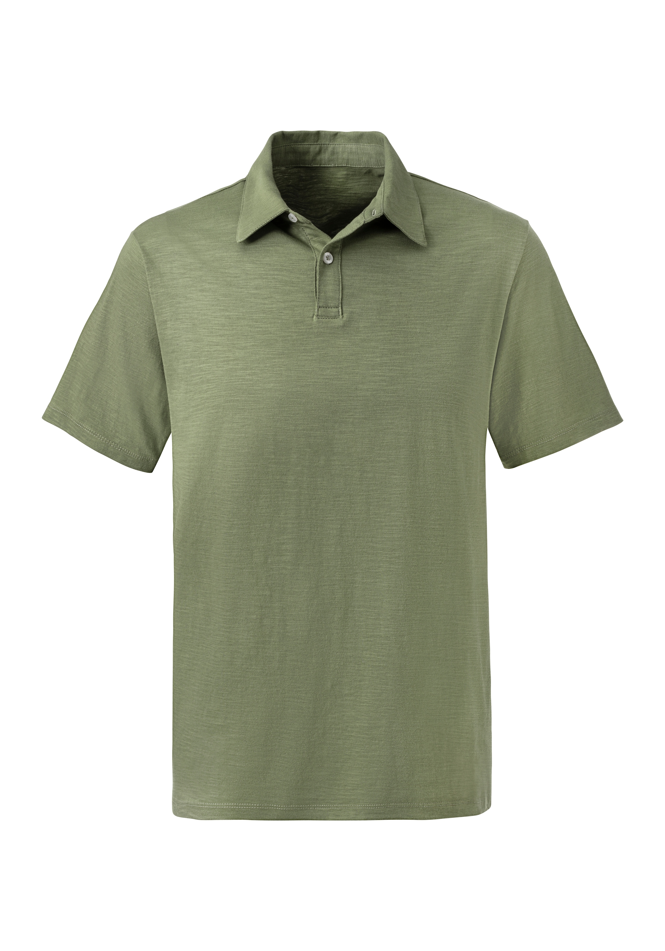 John Devin Poloshirt »mit Slub-Garn Struktur«, 2 Stk. aus leichter, strukturierter Baumwollqualität - im 2er-Sparpack