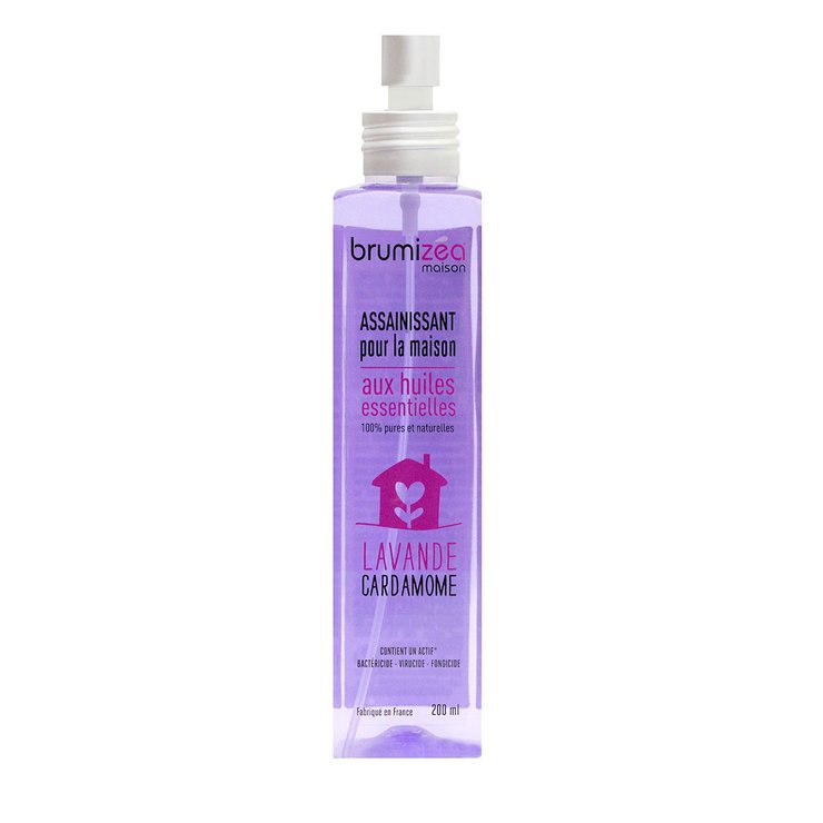 Assainissant pour la maison aux huiles essentielles 200ml lavande/cardamone