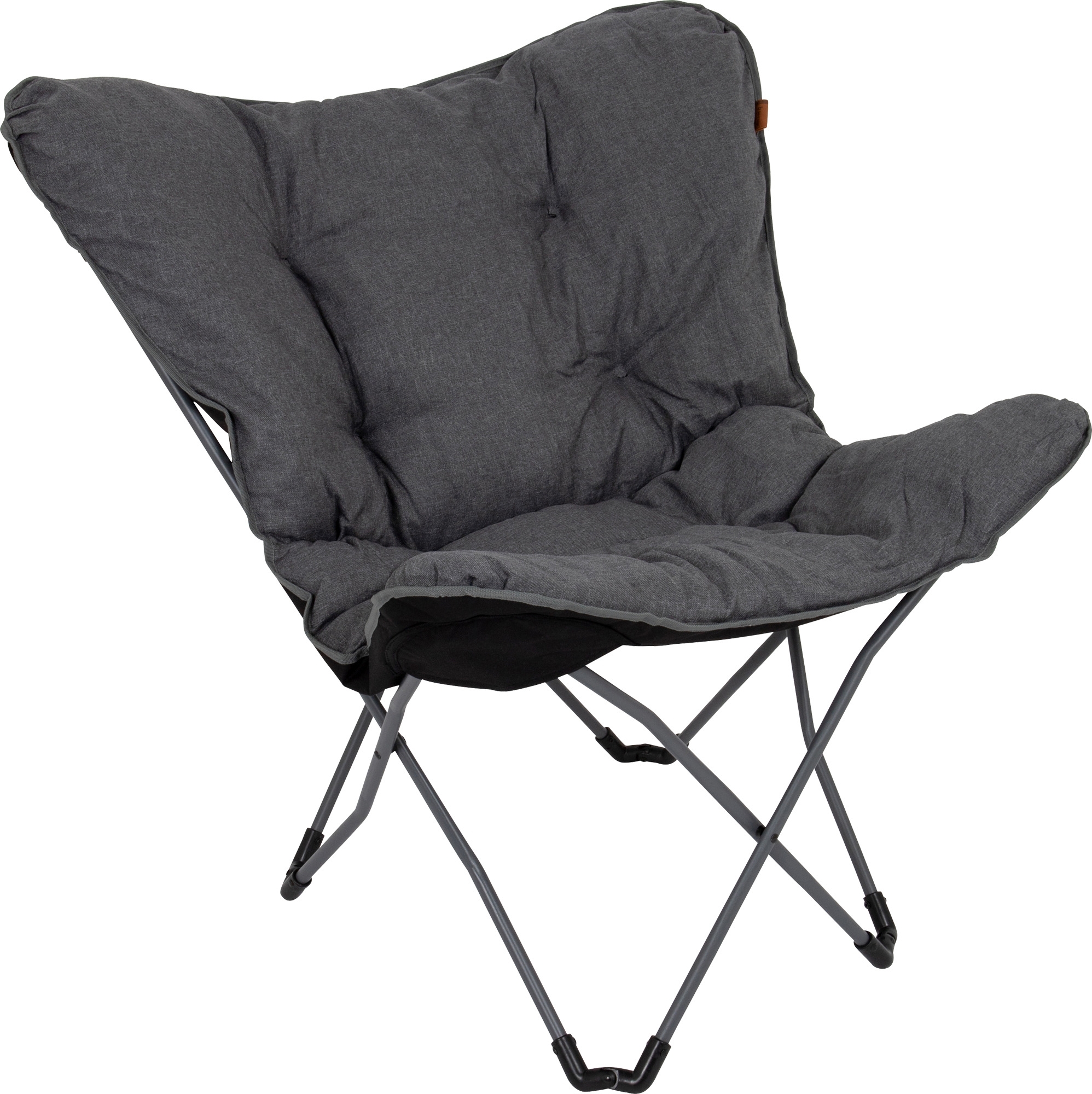 Bo-Camp Redbrigde L Urban Outdoor Schmetterlingsstuhl Stahl grau