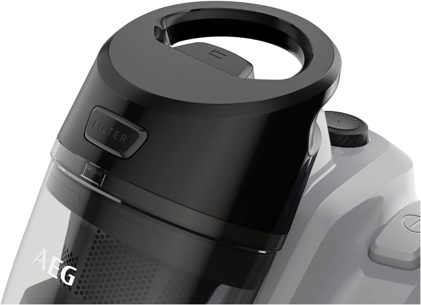AEG LX5-2-2MG Staubsauger ohne Beutel / 750 Watt / 7m Aktionsradius / Für Hart- & Teppichböden / 360° Frontrad / Mineral-Grey