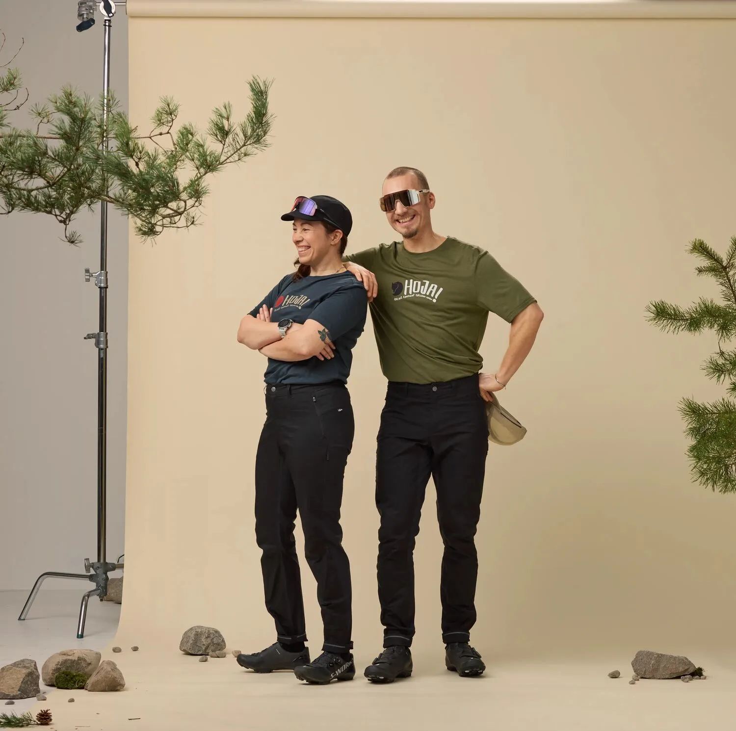 Fjällräven Hoja Hybrid Trousers W Black