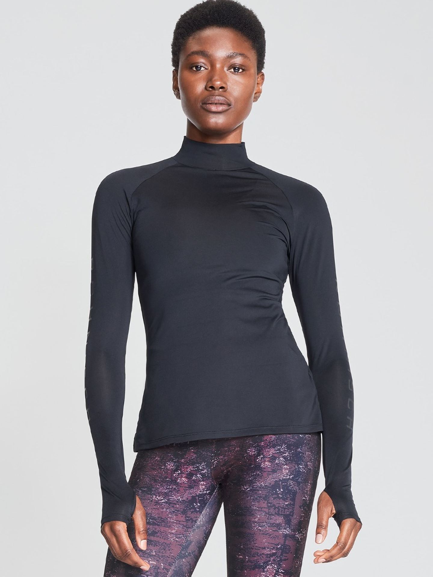 High Collar Top