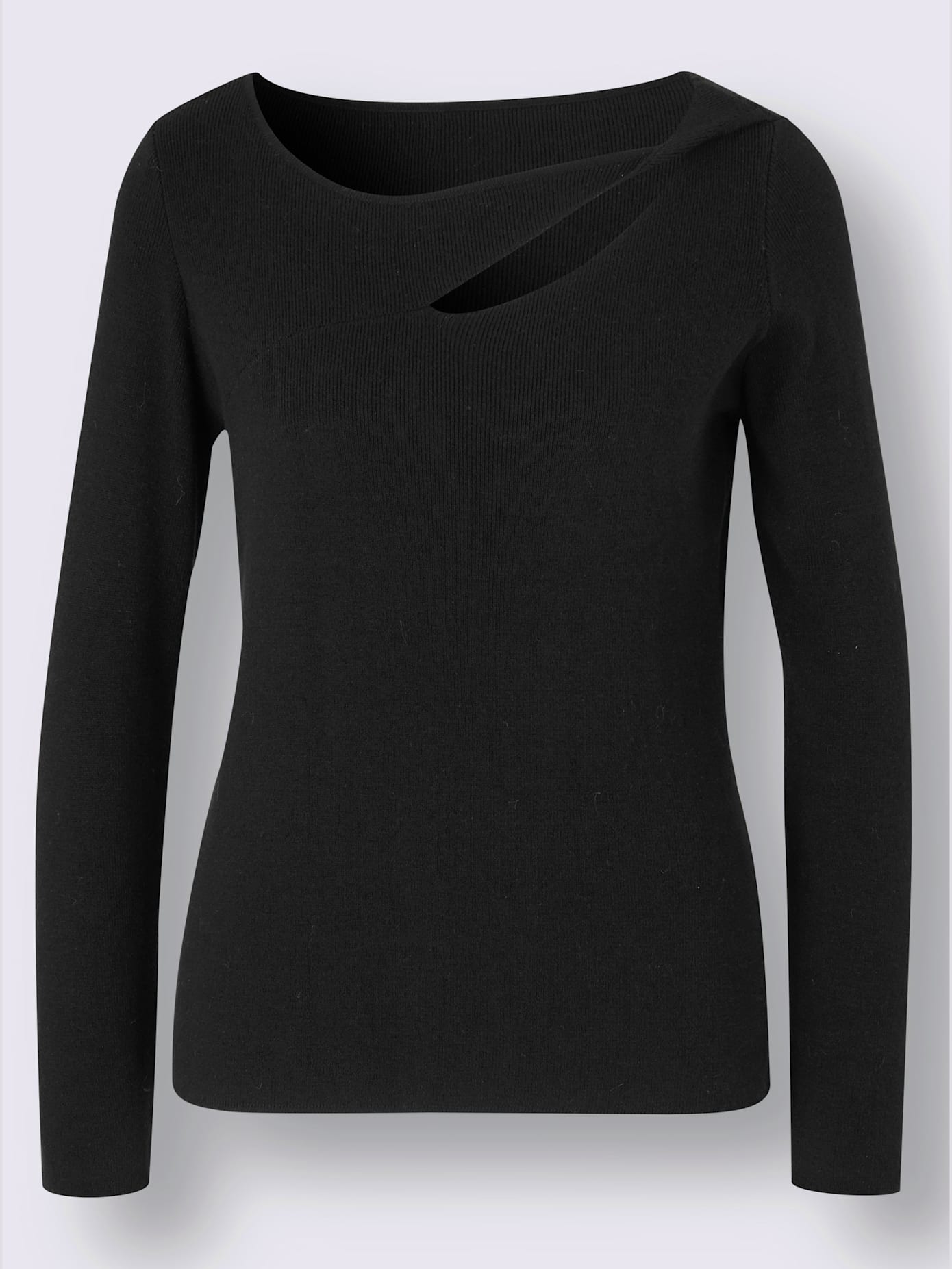 Pull à manches longues 12% soie