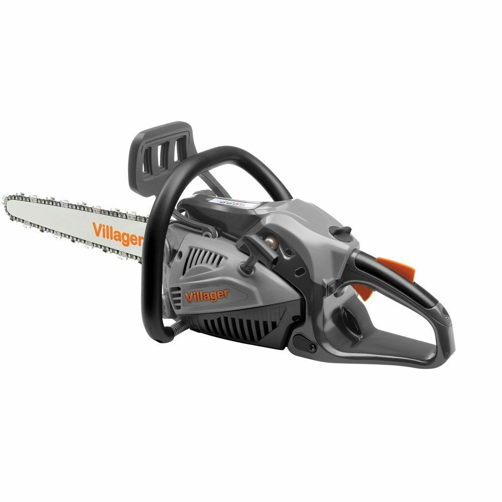 Tronçonneuse élagueuse thermique 1,4cv 29cc guide oregon 30 cm anti-vibration villager vgs 3011pe