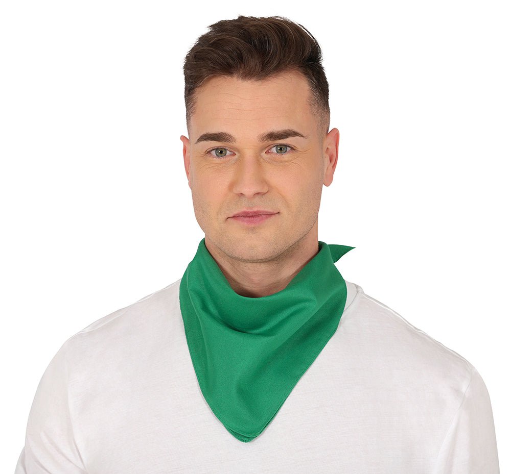 Groene Bandana 54cm