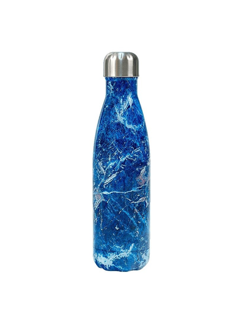 FLASKE 500 ml  RVS Drinkfles - Marble Skye