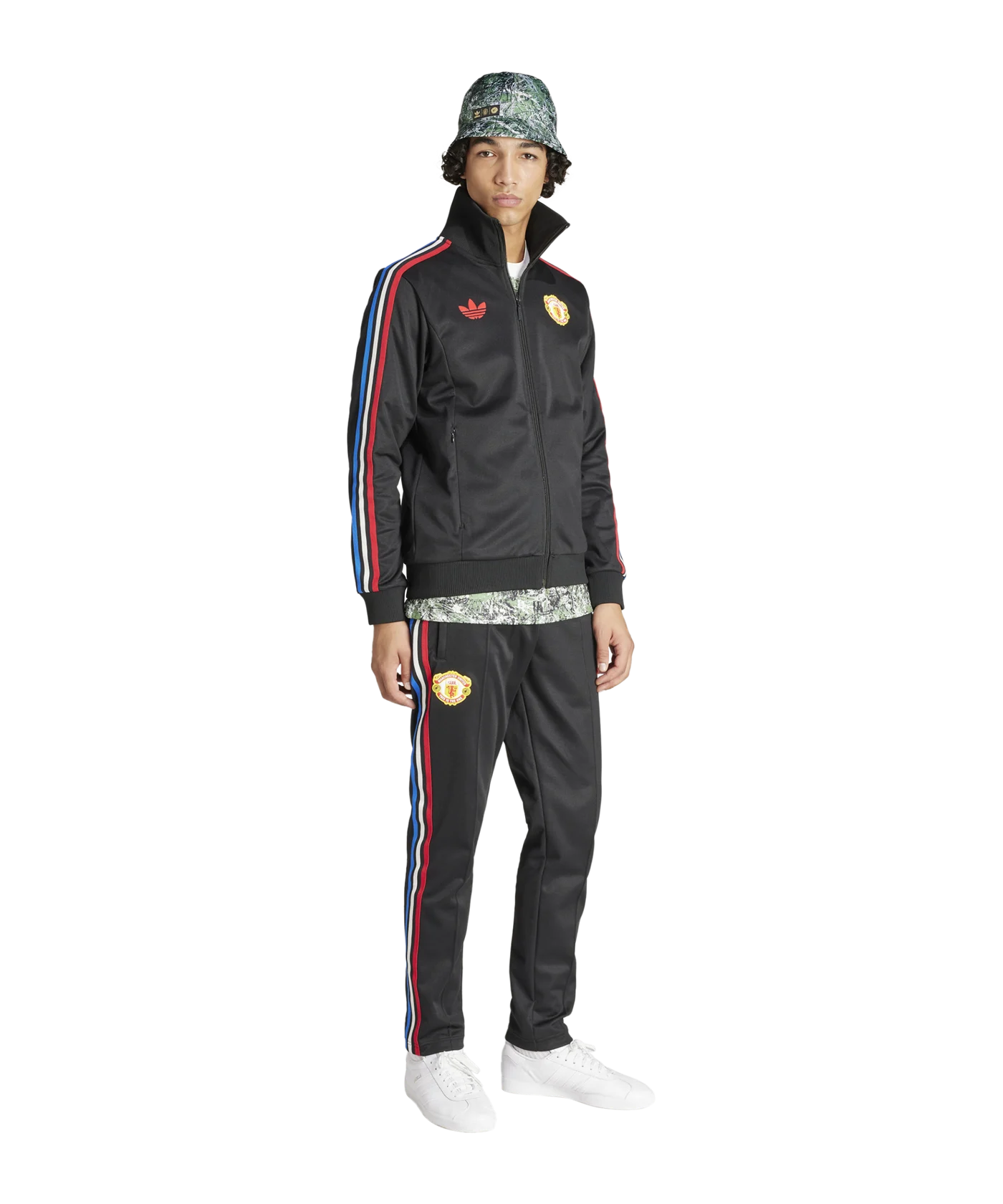 adidas Manchester United Stone Roses Trainingshose Schwarz
