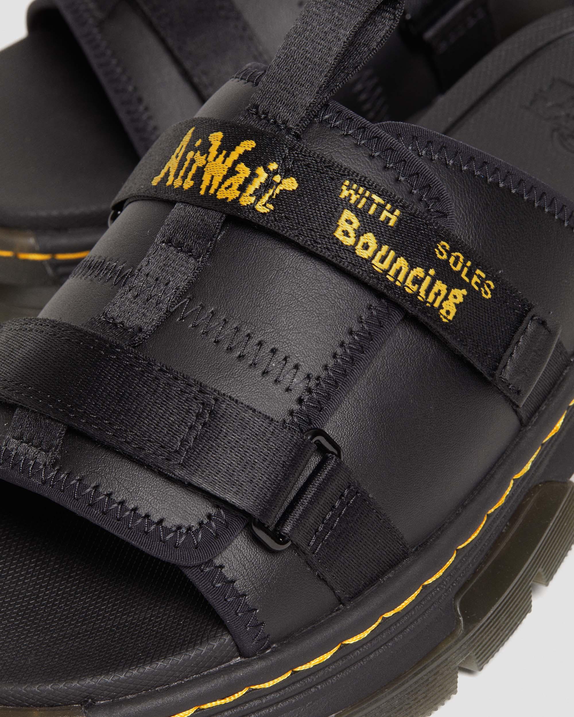 Ayce Leder & Webbing Sandalen