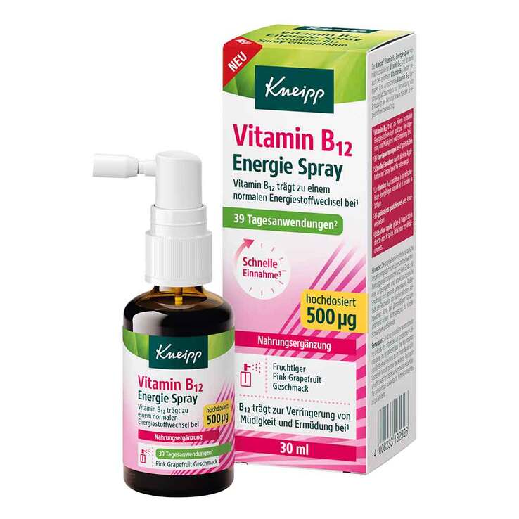 Kneipp Vitamin B12 Energie Spray, 30 ml