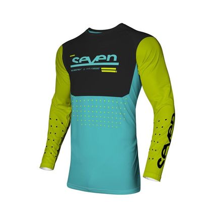 Maillot cross Seven VOX APERTURE 2024 - Jaune / Bleu