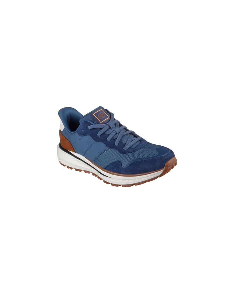 Skechers Slip In - Blå/brun