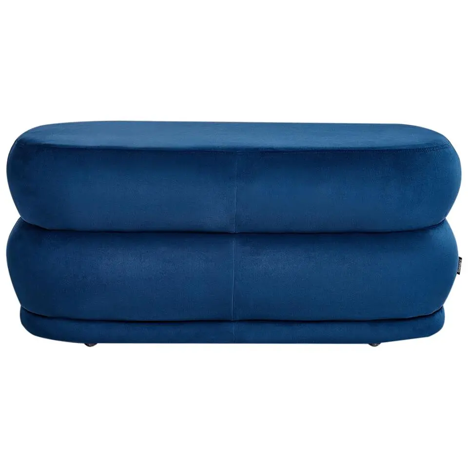 ELLENDALE - Bankje - Marineblauw - Fluweel