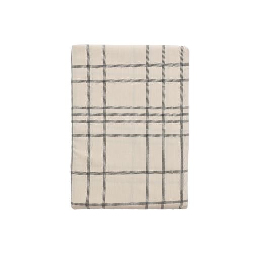 Södahl Tartan Sengetøj, Beige, 140x220 cm