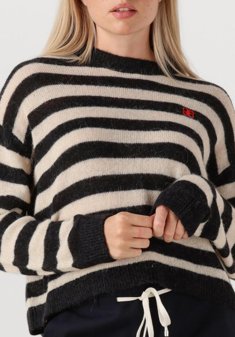 multi dante6 trui ariama stripe  striped sweater