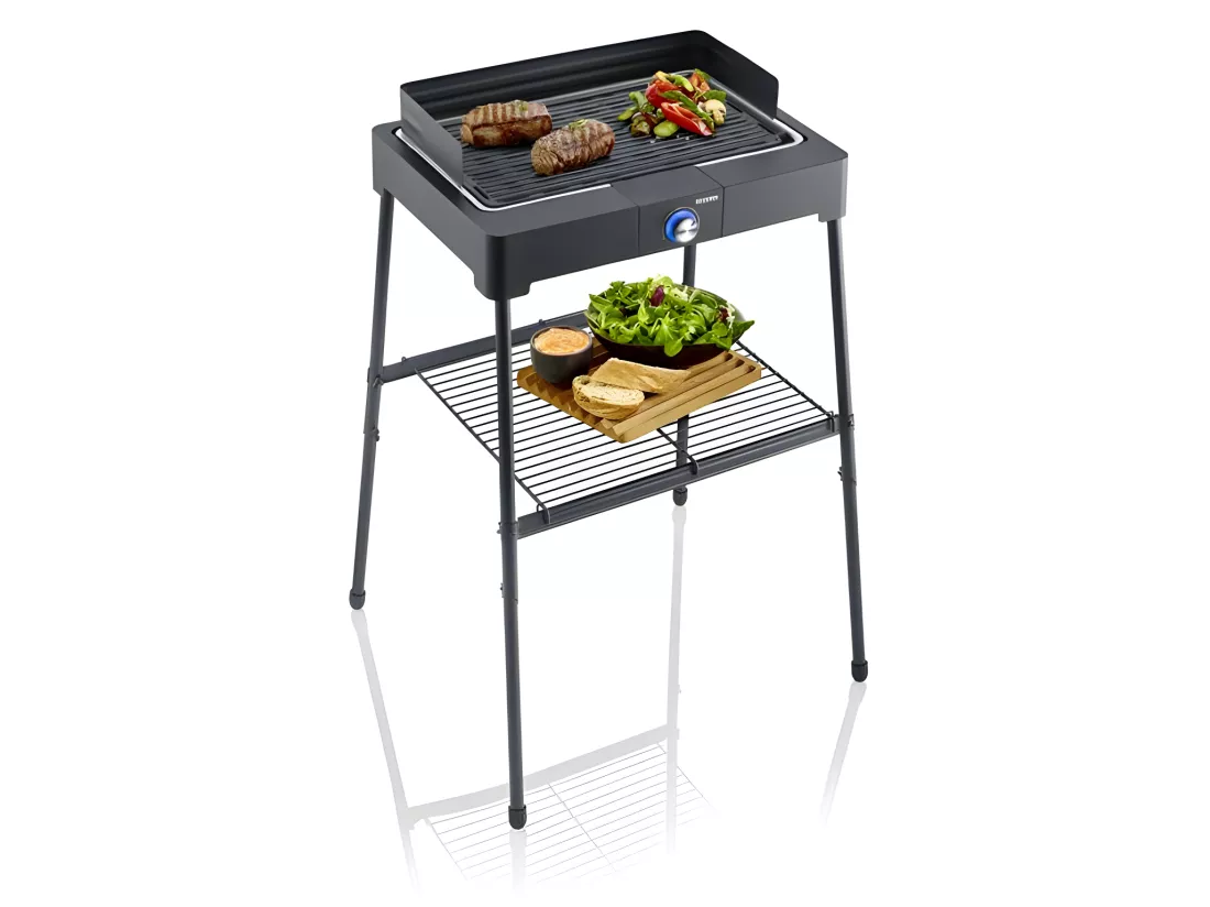 Severin Barbecue électrique sur pieds 2200w noir - PG8568