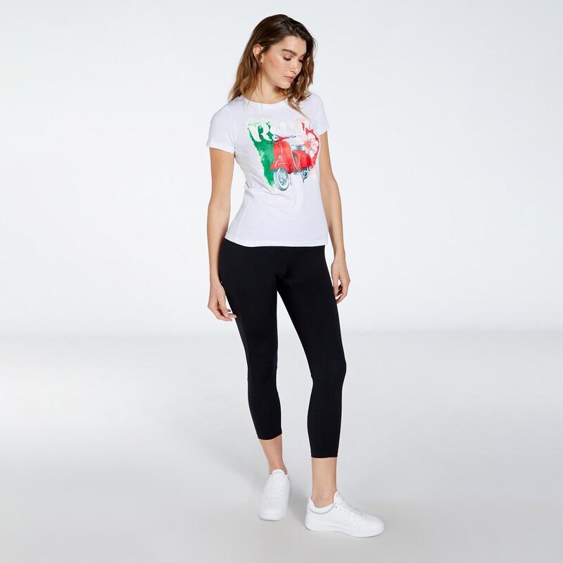 Camiseta prateada