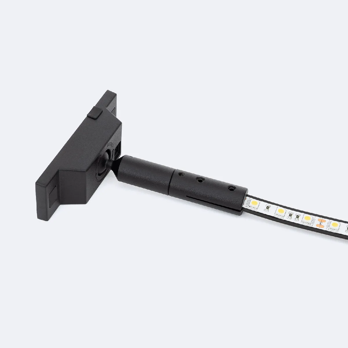 Ledkia kit Montage Aérien Line Light - Noir - 5 m