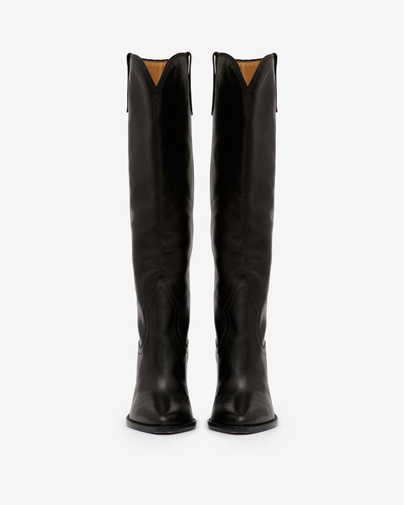 BOTTES EN CUIR VELOURS LOMERO