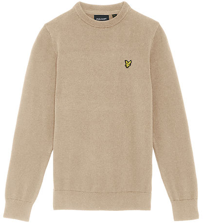 Lyle & Scott Bluse - Strick - Stone