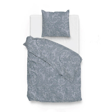 Dekbedovertrek Paisley di Lino - Denim