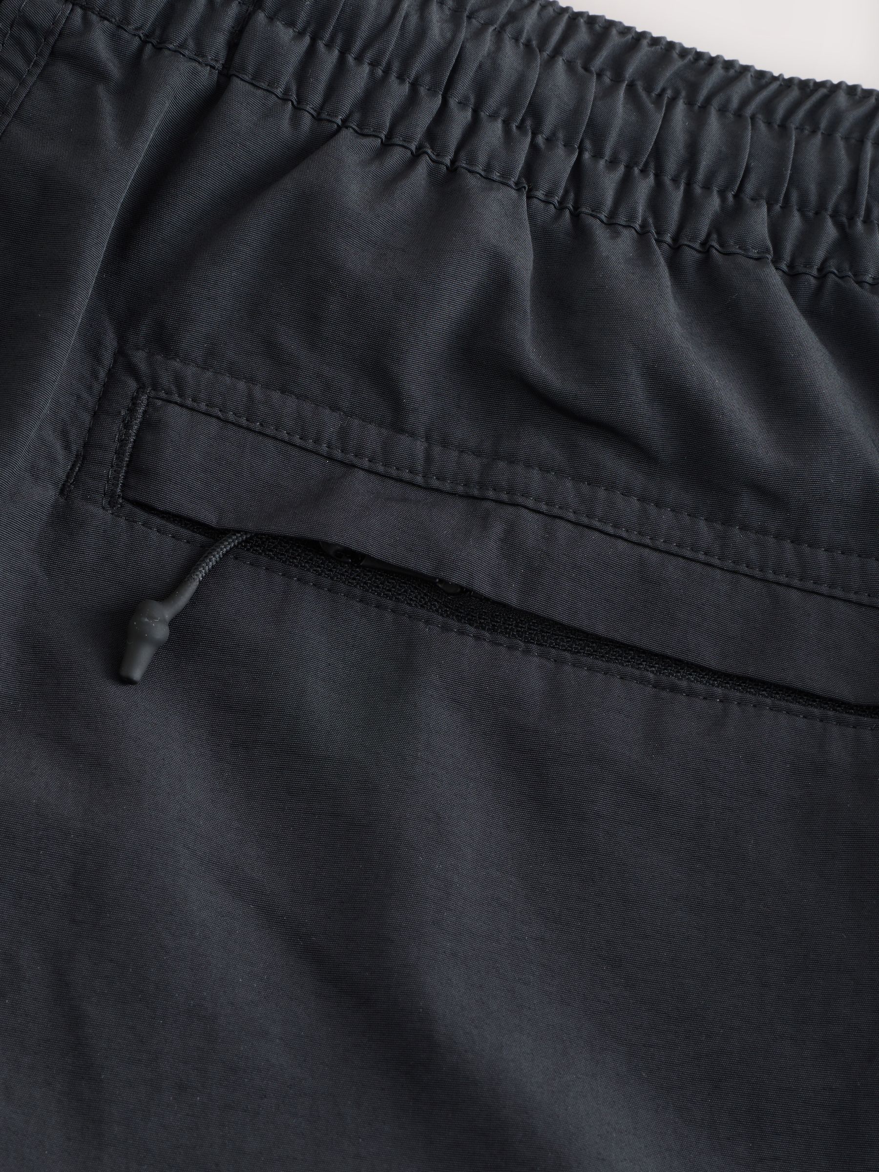 Zwart - Cargo zwemshorts