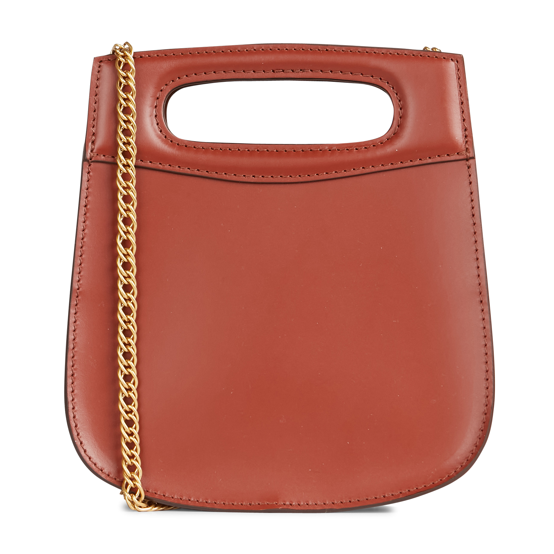 CHERI MINI - Sac bandoulière en cuir | Marron
