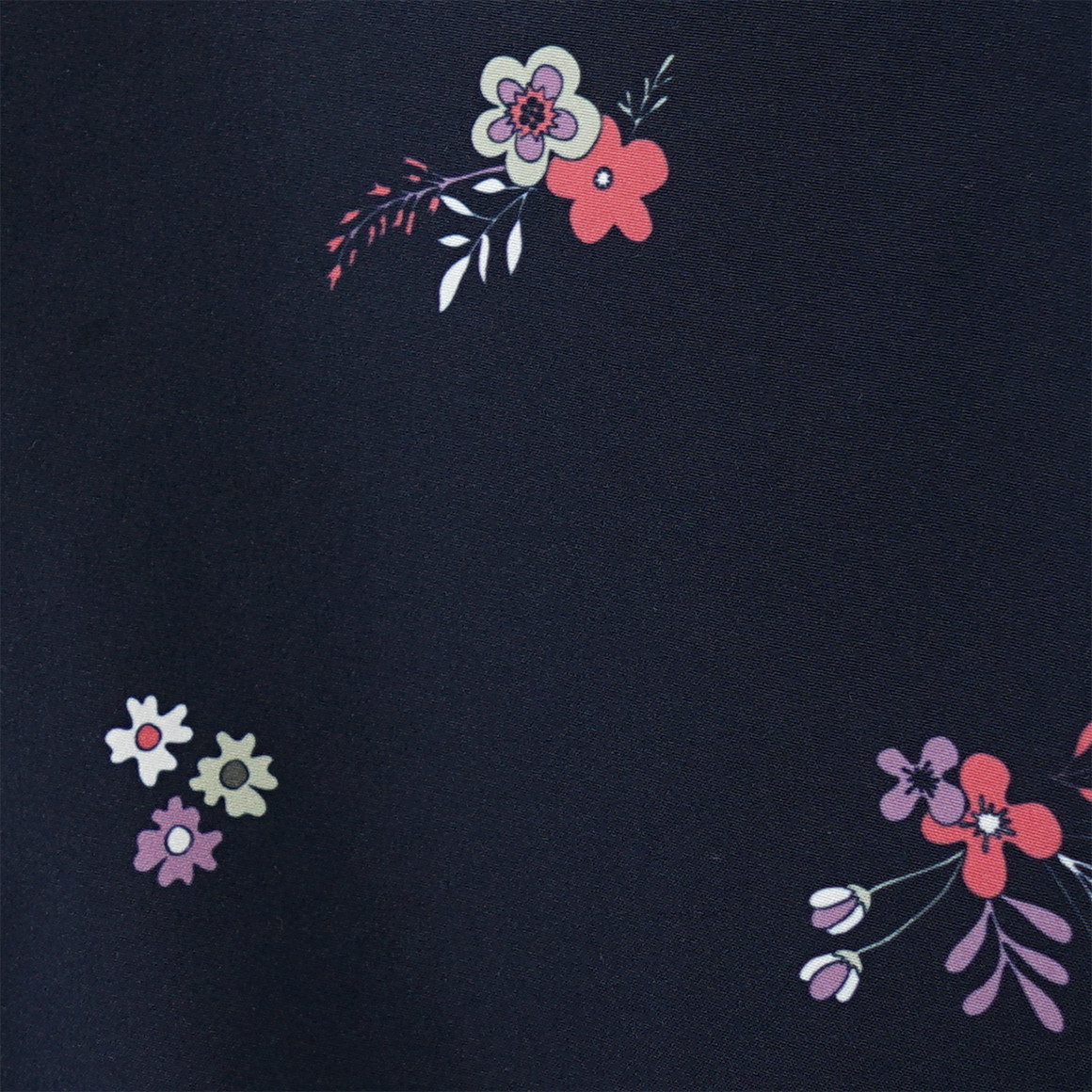 Topolino Mädchen Softshelloverall mit Blümchen-Print dunkelblau