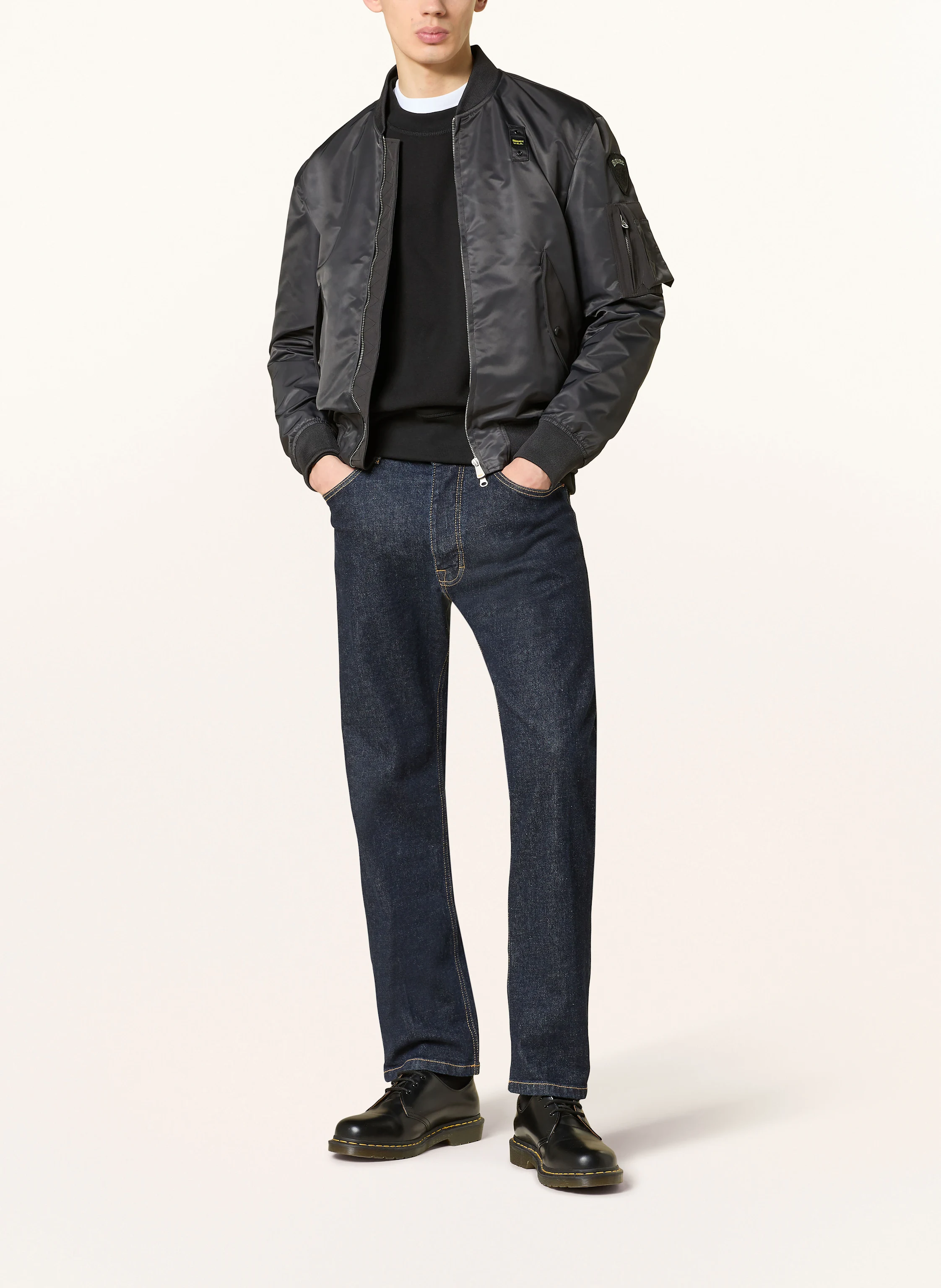 Blauer Blouson ROCKY