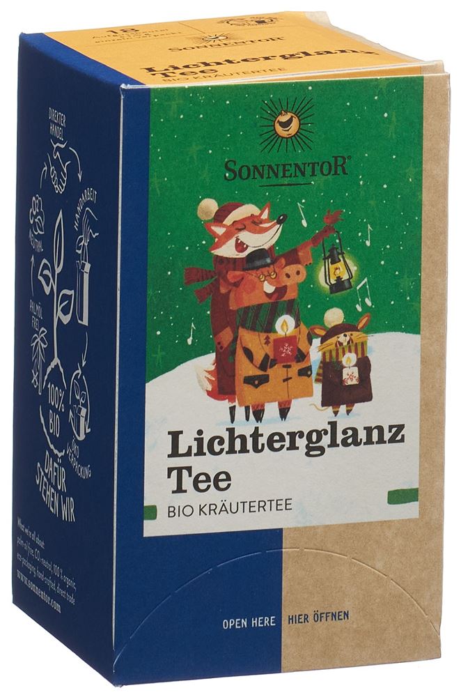 SONNENTOR Lichterglanz Kräutertee Tees BIO Btl 18 Stk