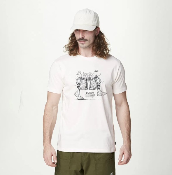 Picture D&S Beerfoot Tee Natural White