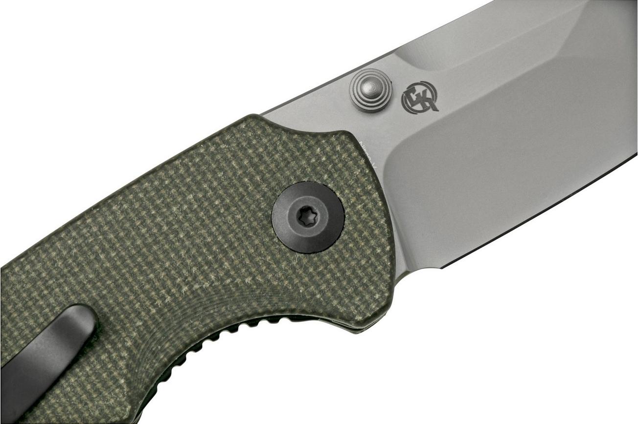 Civivi Thug 2 C20028C-3 Dark Green Micarta, zakmes