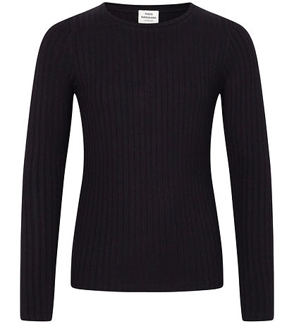 Mads N?rgaard Bluse - Rib - Talika Top - Blåck