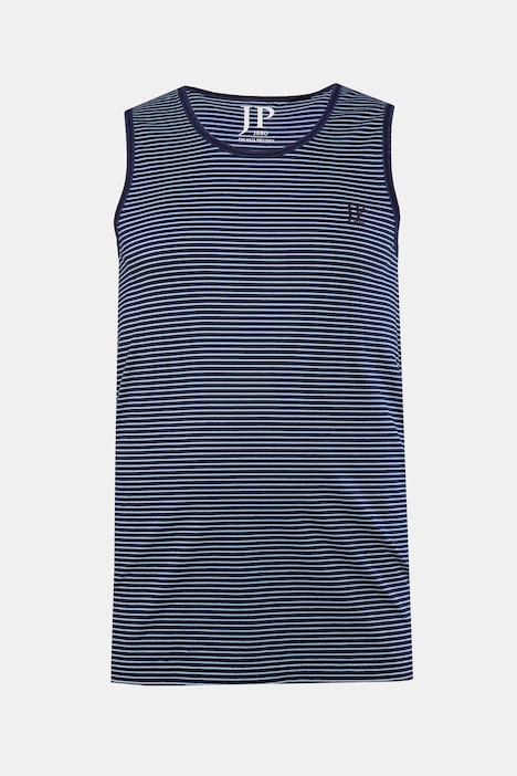 Tanktop, Ringel, schmale Träger, bis 8 XL