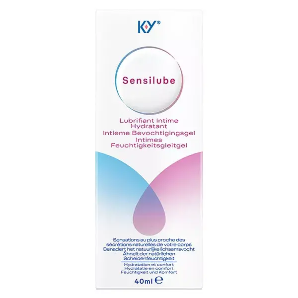 Lubrificante Íntimo Hidratante Durex Sensilube - Alivia o ressecamento íntimo - 40ml