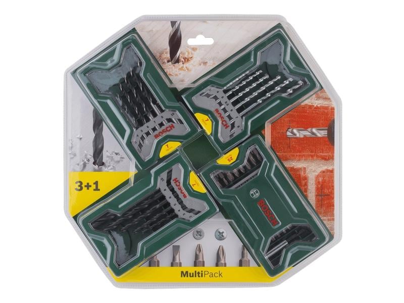 Bosch Bohrer- und Bit-Set Mini-X-Line, Multipack 3 1 Multipack 3 1 Mini-X-Line Bohr- und Schrauberbit-Set