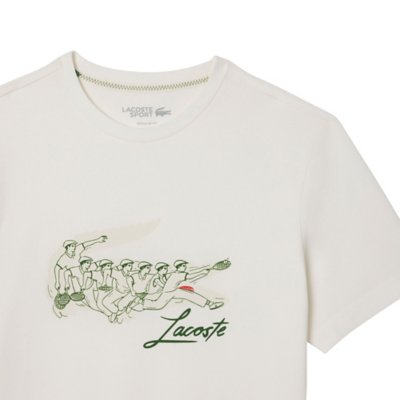 Tee-shirt à manches courtes homme graphique LACOSTE