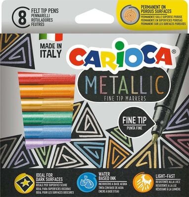 Carioca Metallic Fineliners